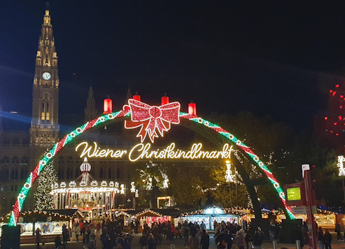 Mercado de Natal de Rathausplatz