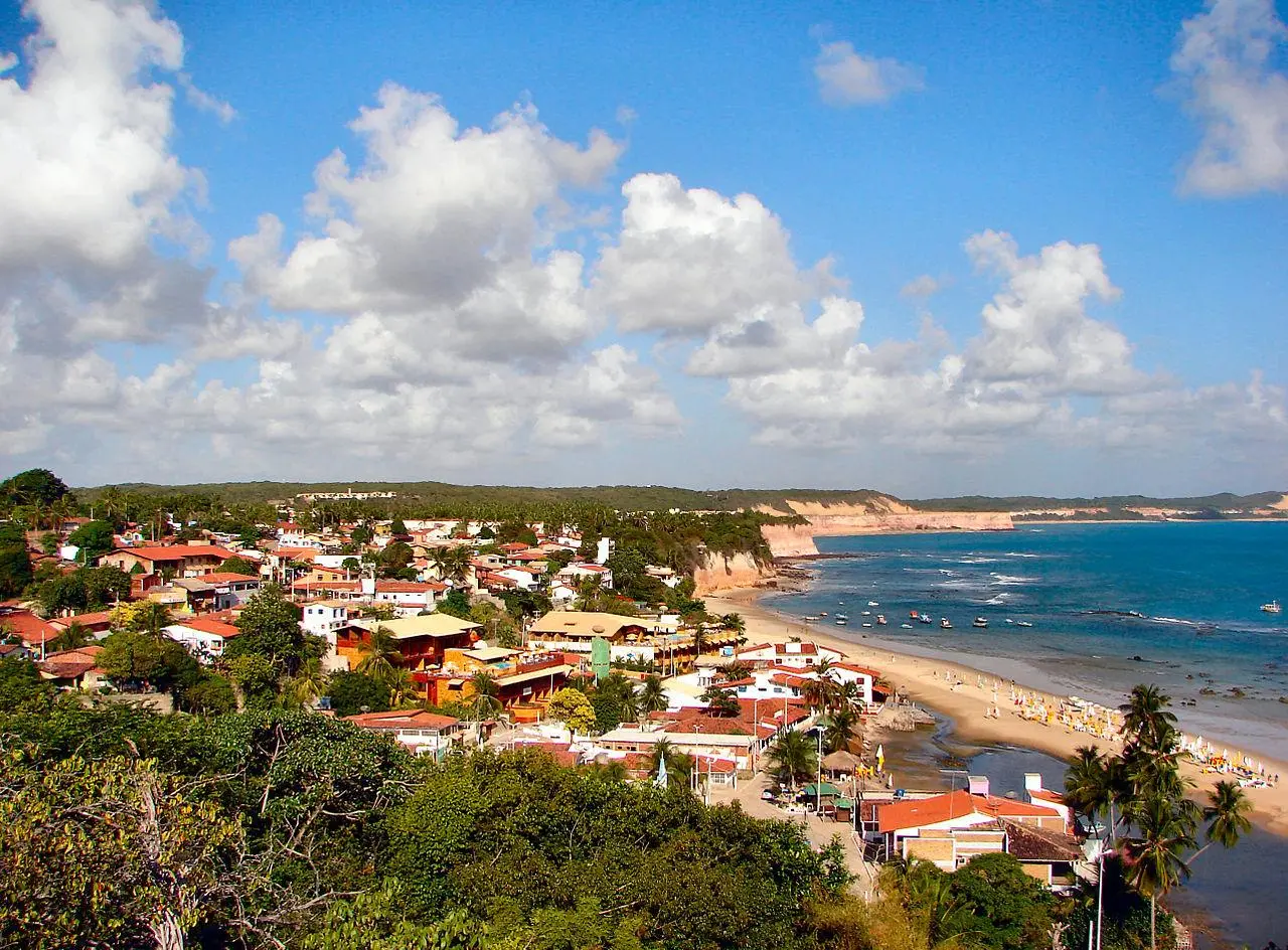 Vista da região de Pipa