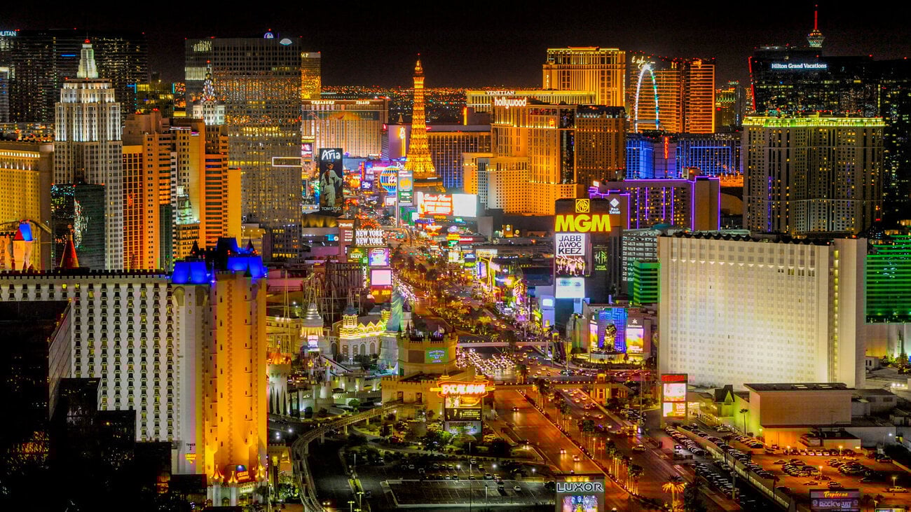 Las Vegas à noite