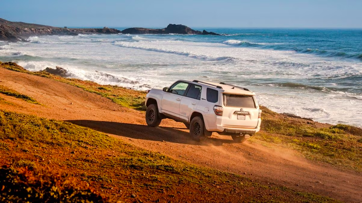 Carro na praia