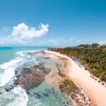 Paisagem da Praia do Amor em Pipa