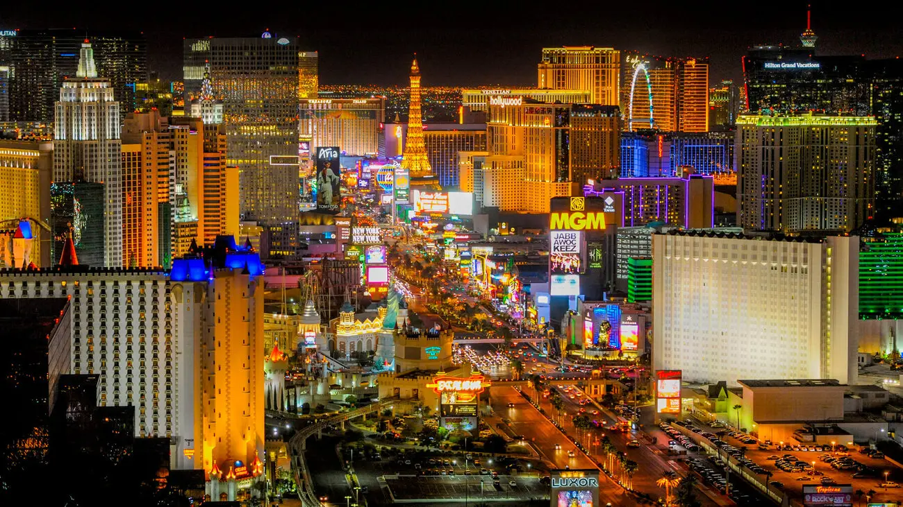 Las Vegas a noite