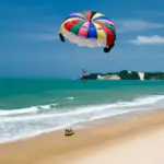 Passeio na praia em Natal