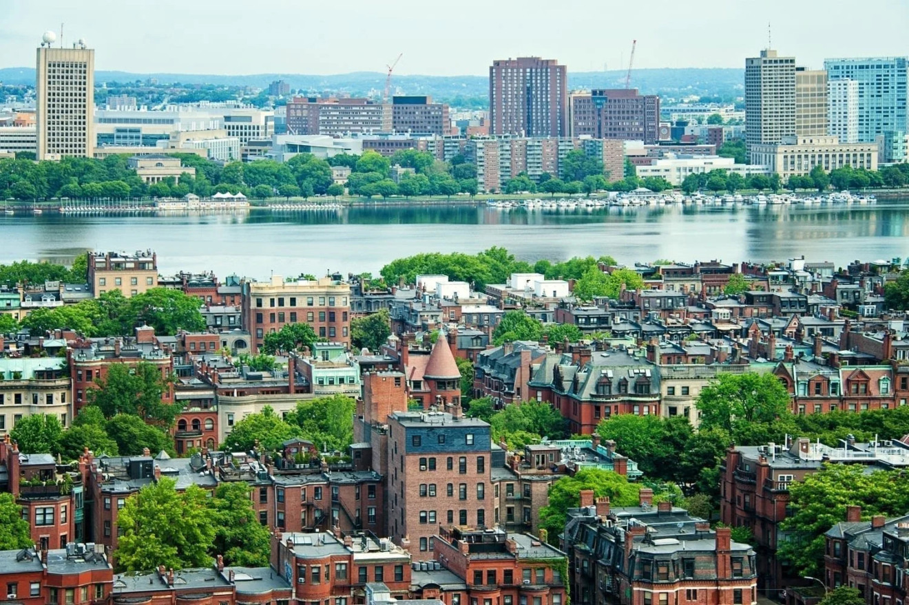 Bairro Back Bay em Boston Bairro Back Bay em Boston
