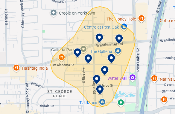 Melhor área para ficar em Houston Melhor área para ficar em Houston
