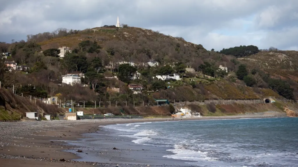 Praia Killiney em Dublin Praia Killiney em Dublin