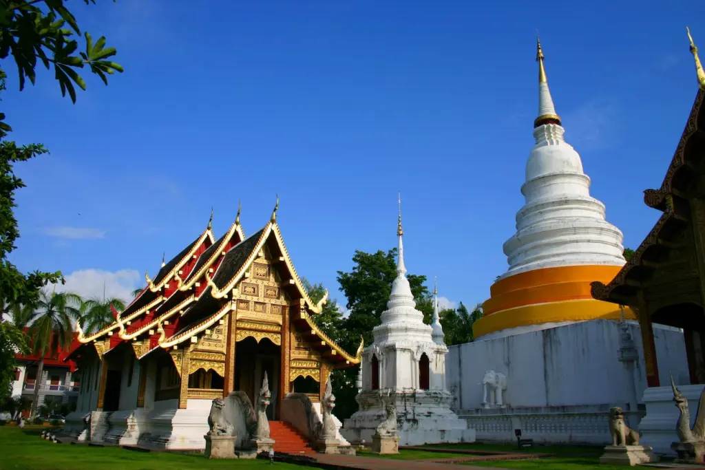 Templo Wat Phra Singh em Chiang Mai