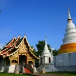 Templo Wat Phra Singh em Chiang Mai