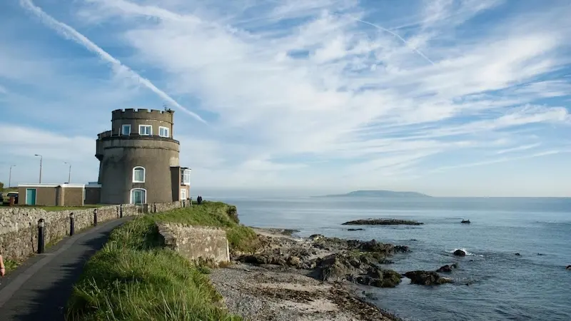 Portmarnock Beach em Dublin Portmarnock Beach em Dublin