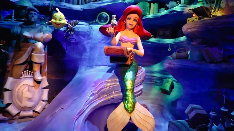 The Little Mermaid - Ariel's Undersea Adventure no Disney California Adventure Park