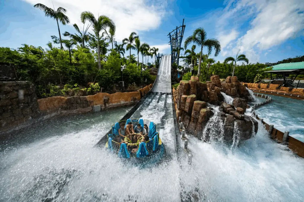 Infinity Falls no SeaWorld Orlando