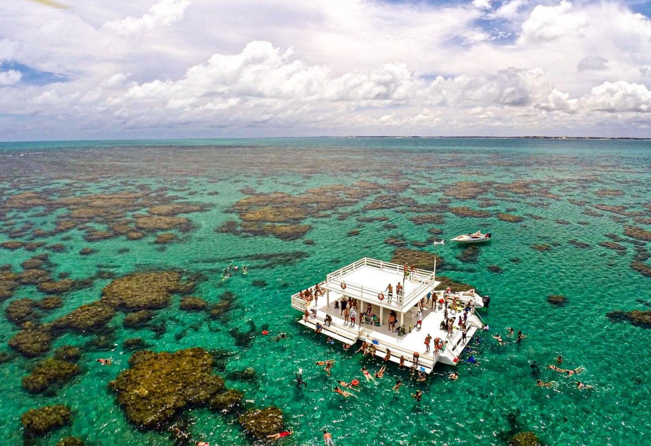 Passeio para os Parrachos de Maracajaú próximo a Natal