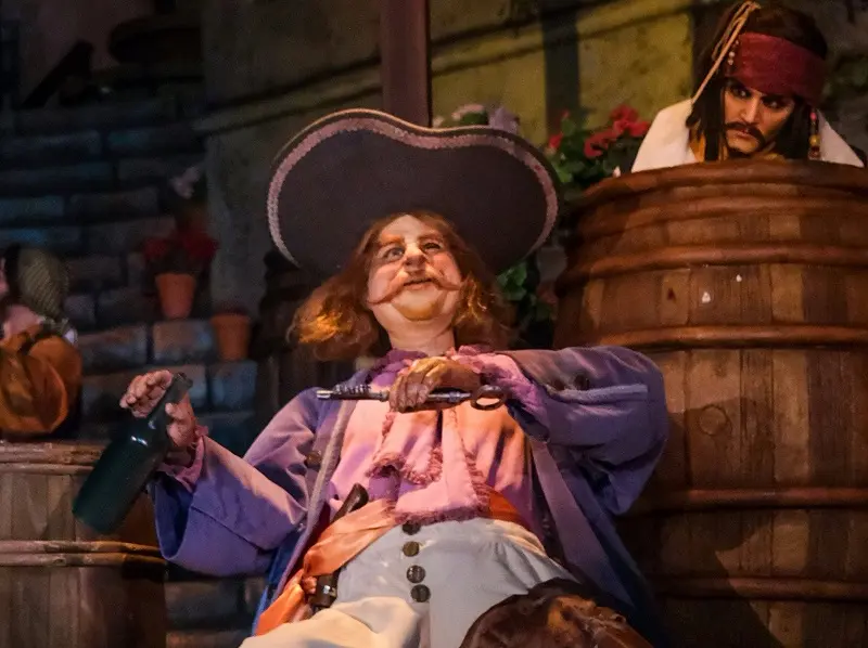 Pirates of the Caribbean no Disneyland Park