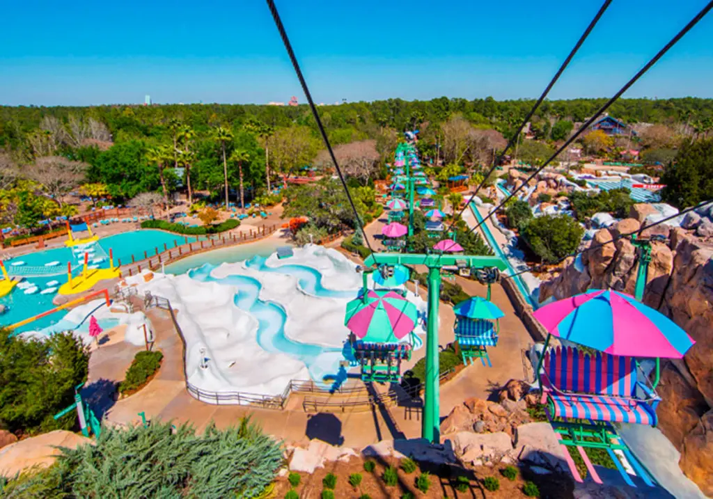 Parque aquático Disney’s Blizzard Beach