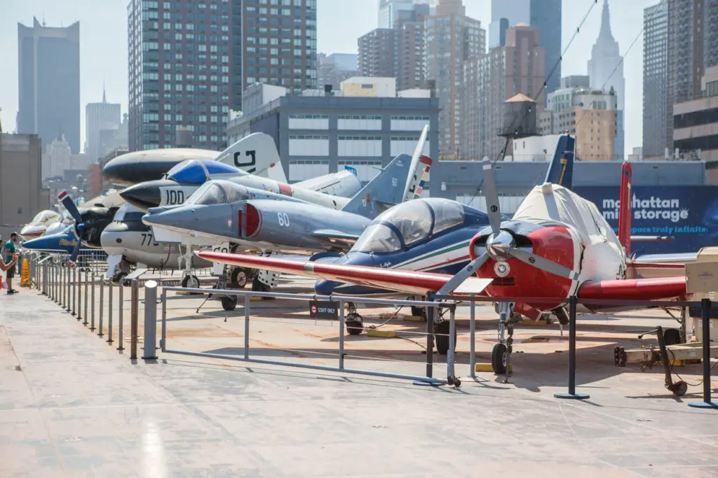 Museu Intrepid em Nova York Museu Intrepid em Nova York
