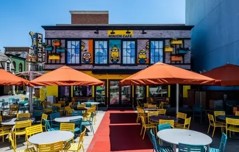 Minion Cafe no Universal Studios Hollywood Minion Cafe no Universal Studios Hollywood