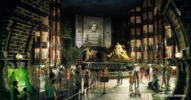 Harry Potter and the Battle at the Ministry no Epic Universe em Orlando