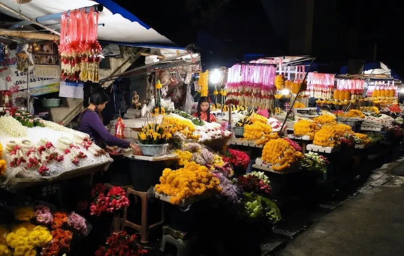 Mercado Warorot em Chiang Mai
