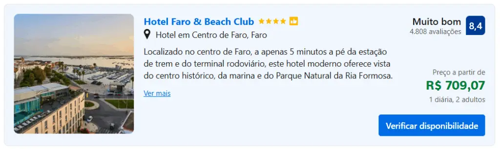 Hotel em Portimão