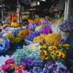 Mercado das Flores em Chiang Mai