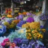 Mercado das Flores em Chiang Mai