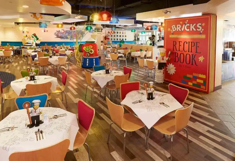 Lugares para comer no Parque Legoland California