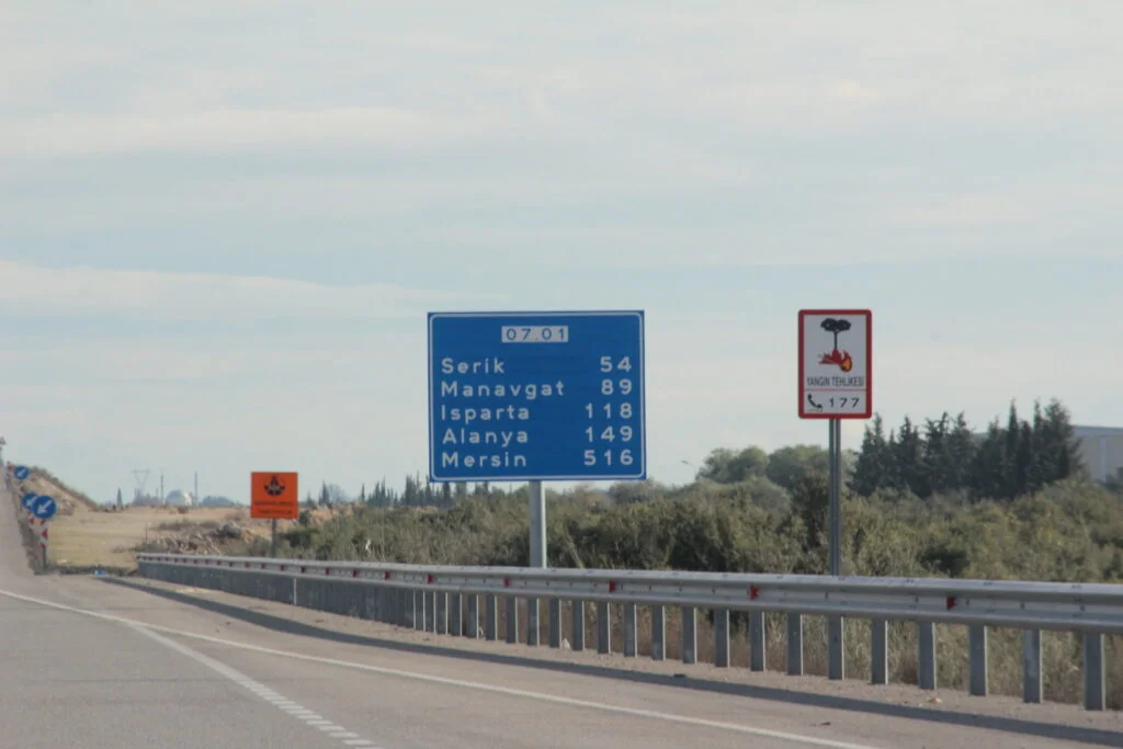 Estrada na Turquia
