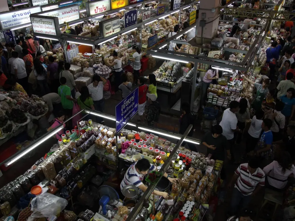 Mercado Warorot em Chiang Mai Mercado Warorot em Chiang Mai