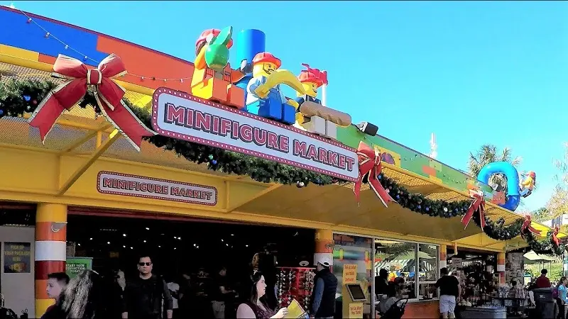 Minifigure Market na Legoland California