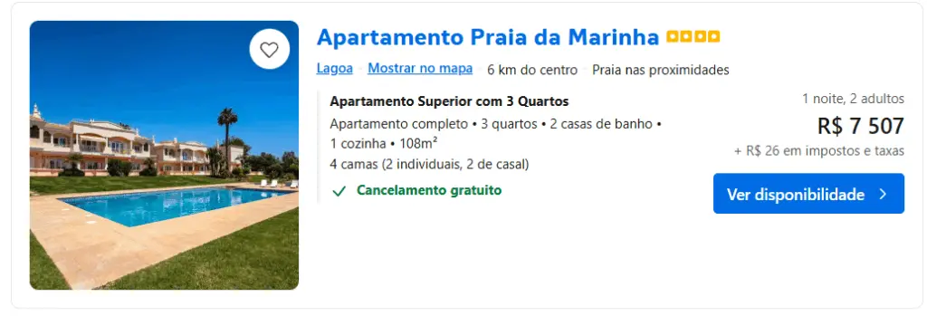 Hospedagem em Lagoa