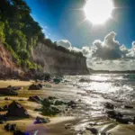 Falésias na Praia de Pipa