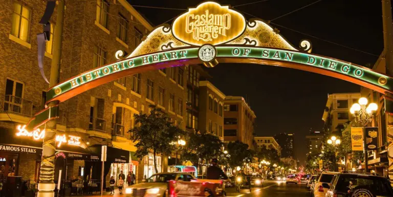 Gaslamp Quarter em San Diego