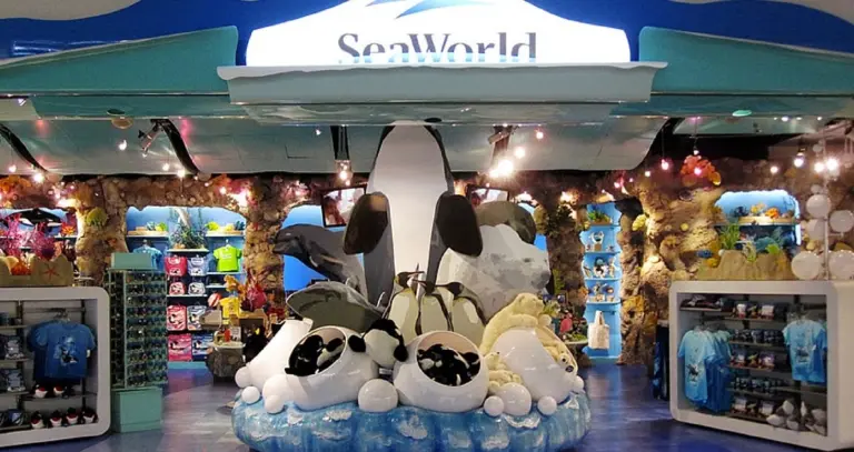 Guia de compras no SeaWorld de San Diego