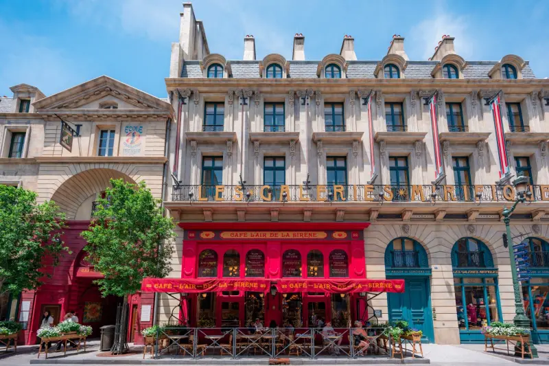 Café L’Air De La Sirène no Epic Universe em Orlando