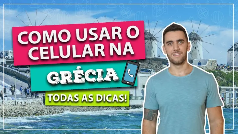 Como usar o celular na Grécia!