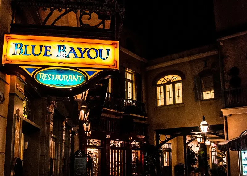 Blue Bayou Restaurant na Disneyland Califórnia