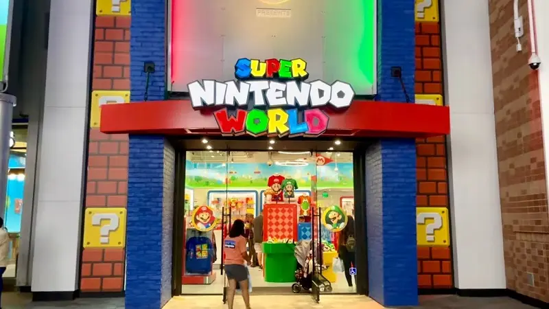 Super Nintendo World Store no Universal CityWalk