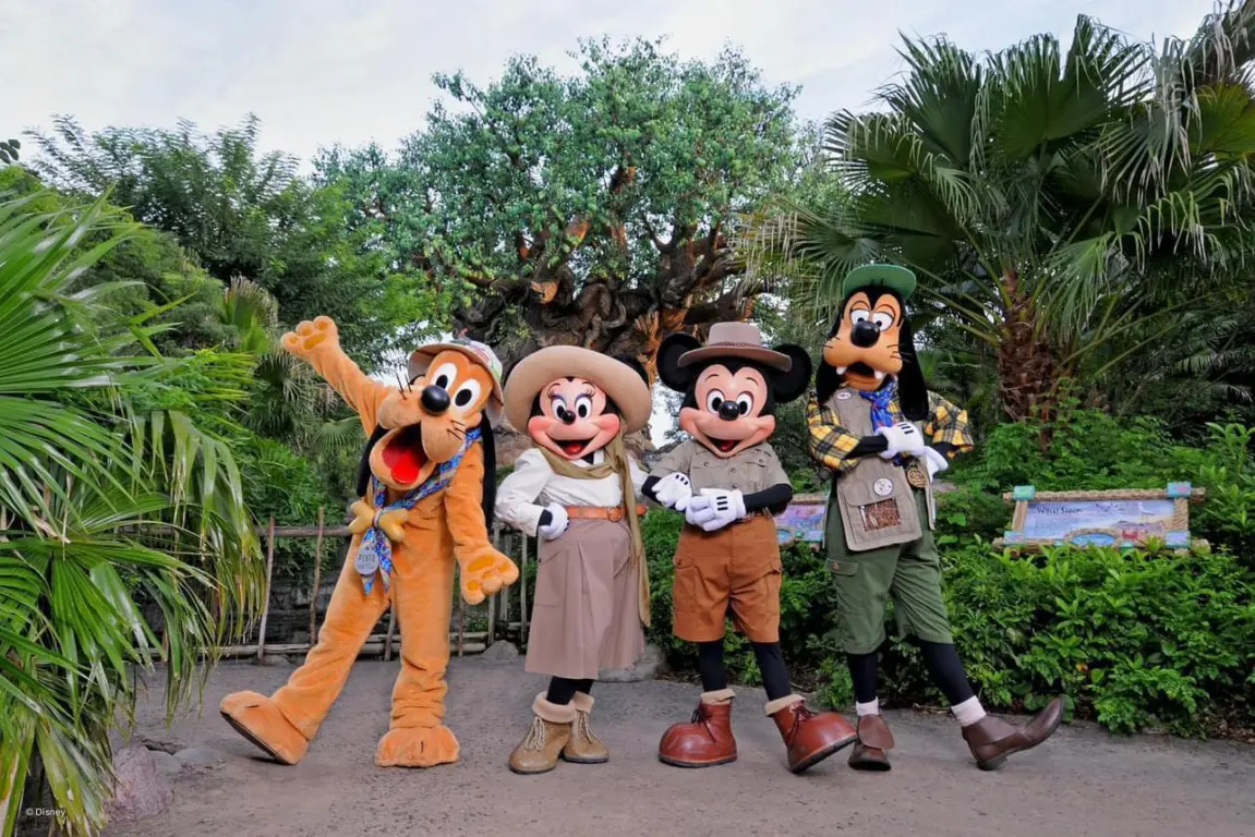Personagens no Animal Kingdom da Disney Orlando Personagens no Animal Kingdom da Disney Orlando