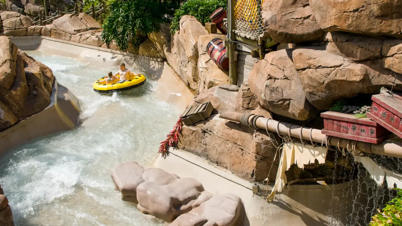 Gangplank Falls no Disney Typhoon Lagoon