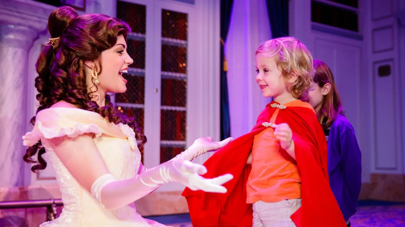 Encontro com Bela no Disney Magic Kingdom