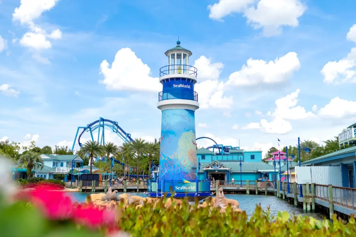 Farol do parque SeaWorld Orlando