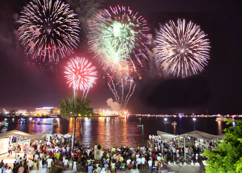 Ano-Novo no Bayfront Park em Miami