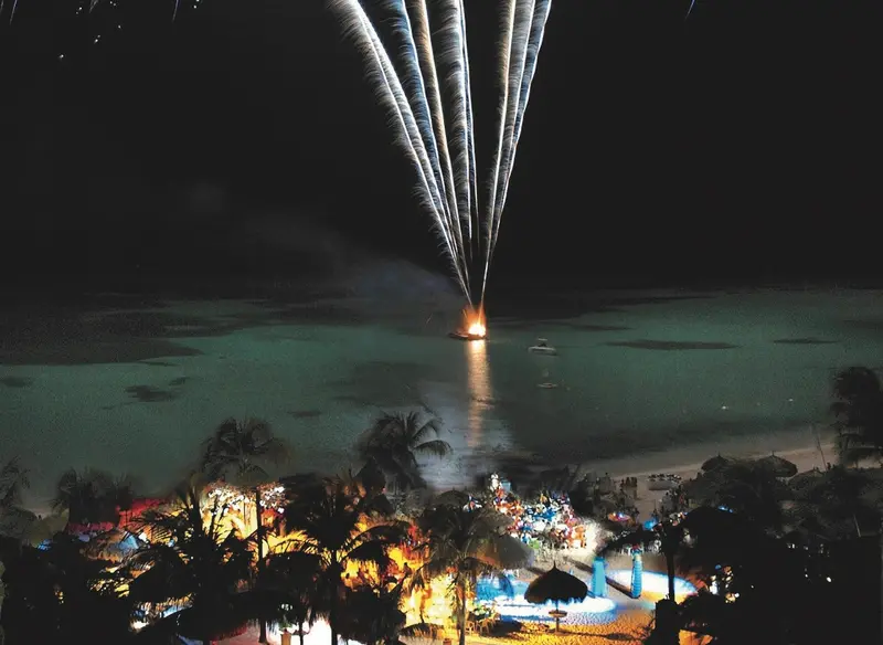 Ano Novo em Aruba