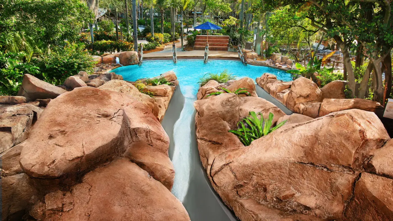 Storm Slides no Disney Typhoon Lagoon