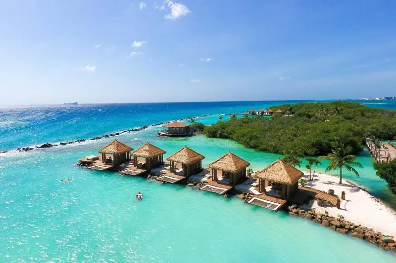 Ilha privativa do Hotel Renaissance em Aruba Ilha privativa do Hotel Renaissance em Aruba