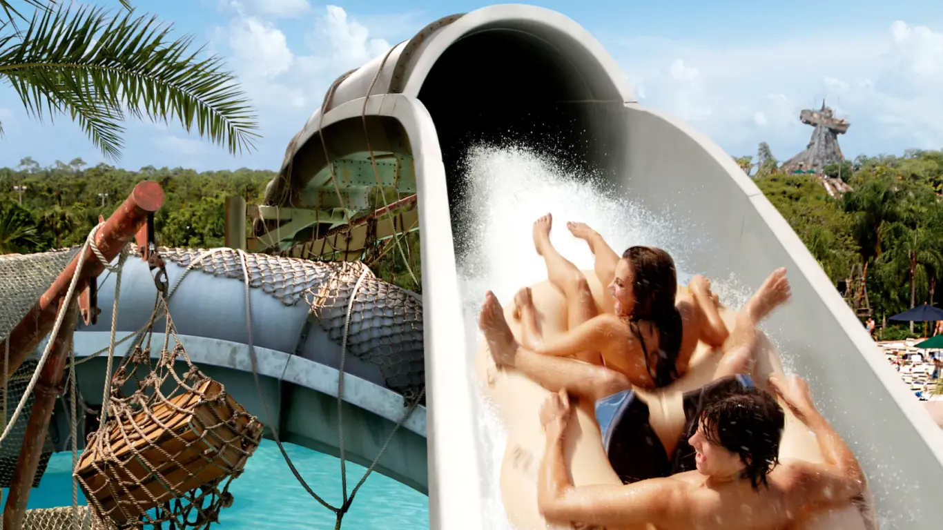 Crush 'n' Gusher no Disney Typhoon Lagoon