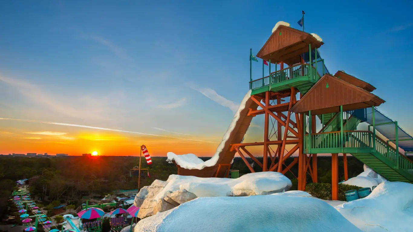 Summit Plummet no Disney Blizzard Beach