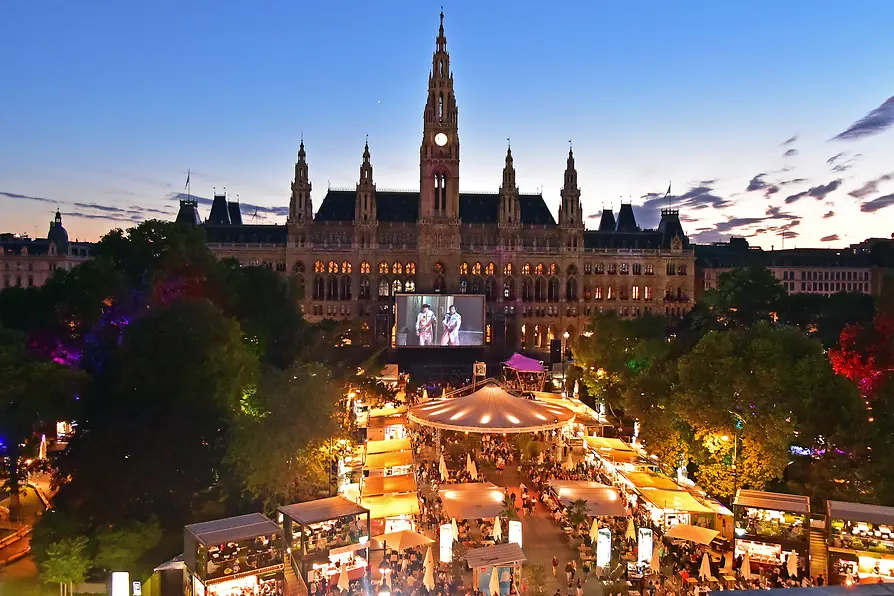 Film Festival na Rathausplatz