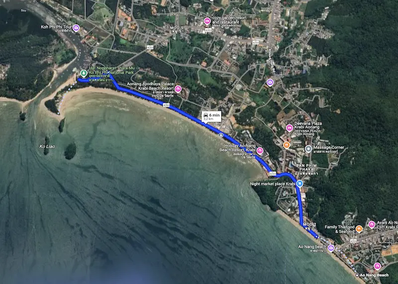 Praia de Nopparat Thara