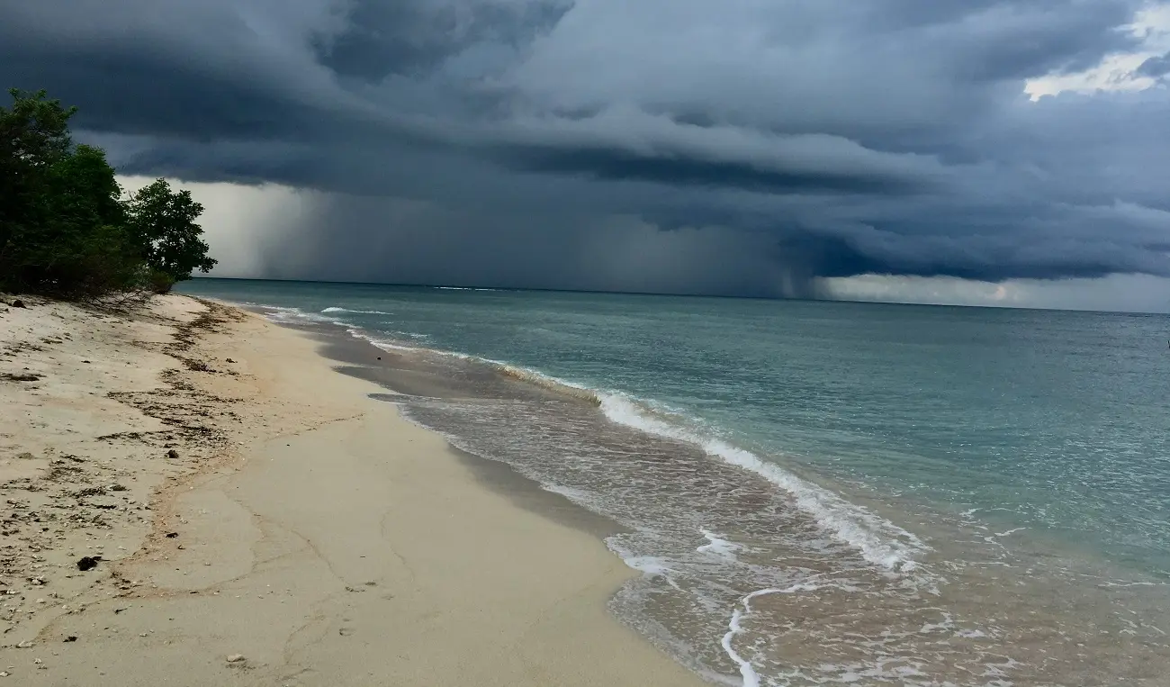 Época de furacão em Aruba Época de furacão em Aruba